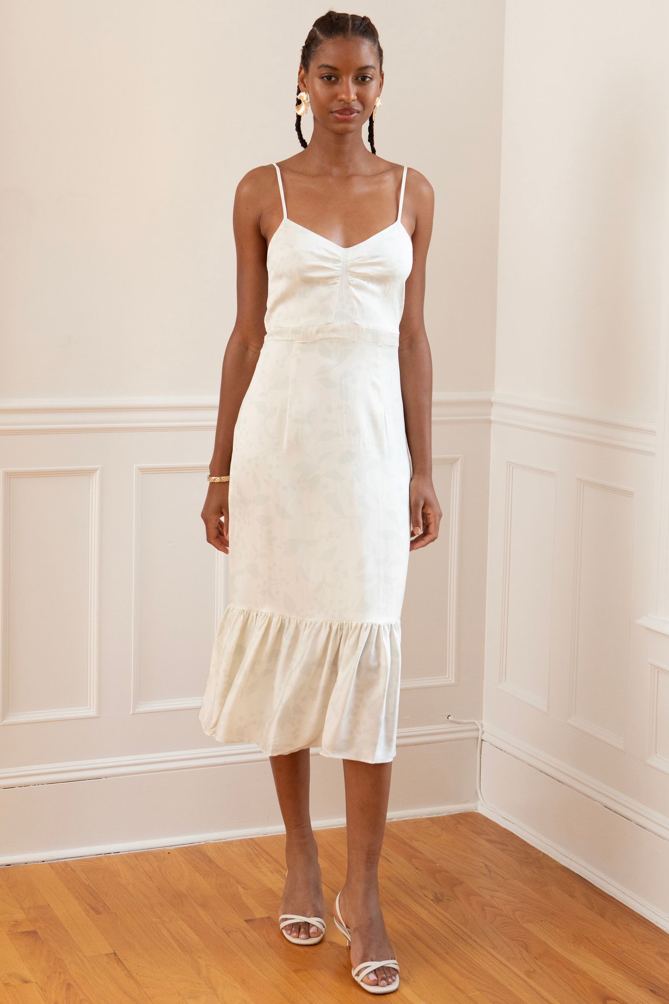 Laura Dress Silhouette Floral