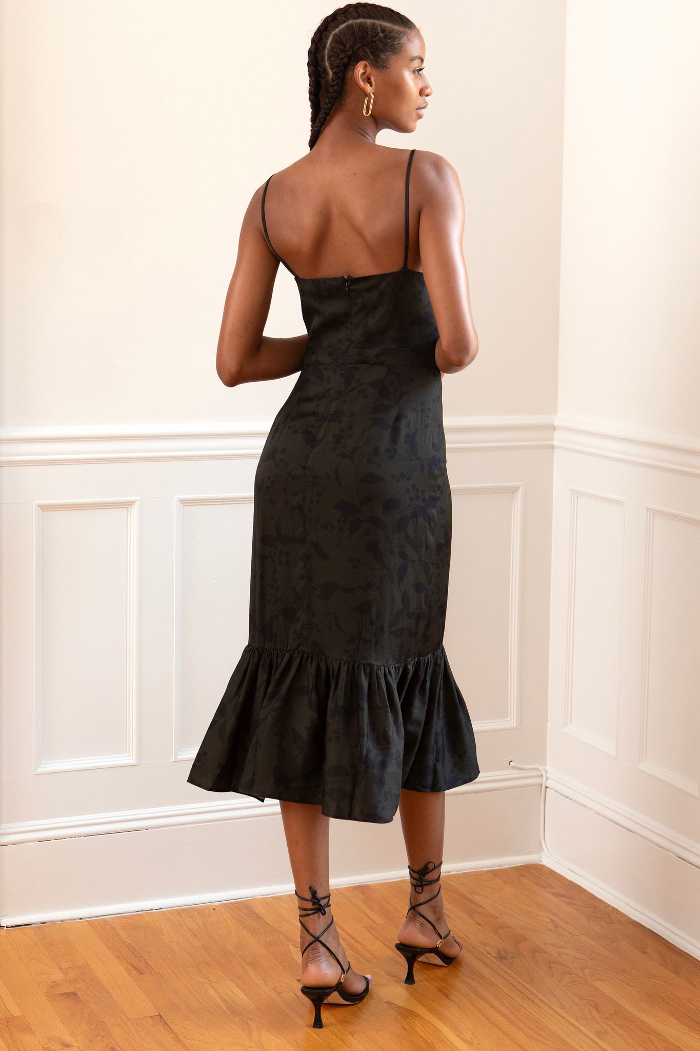 Laura Dress Silhouette Floral