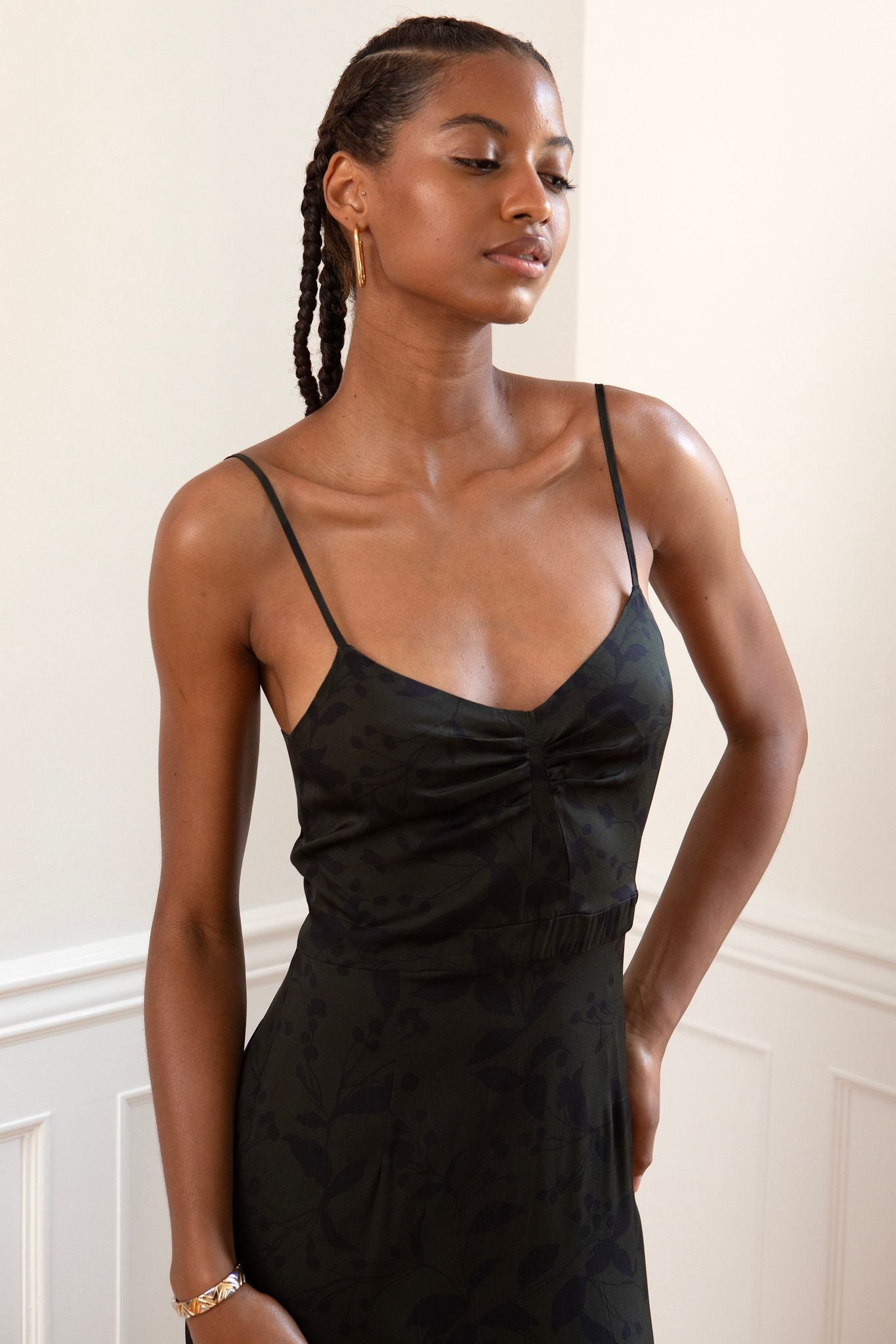 Laura Dress Silhouette Floral