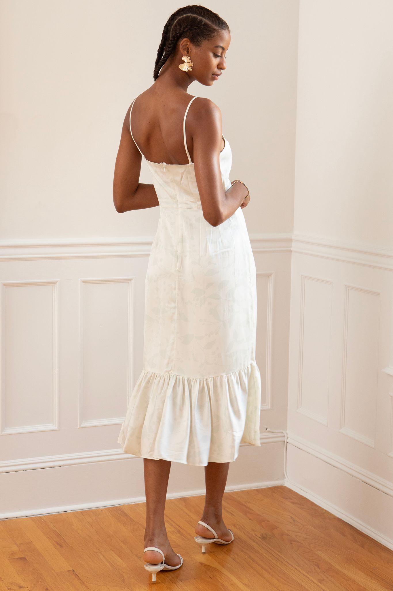 Laura Dress Silhouette Floral